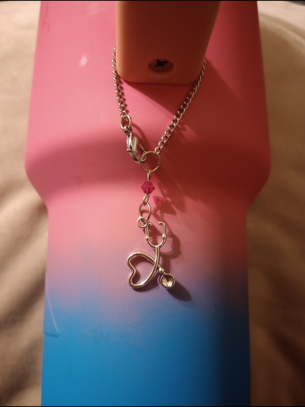Stanley/ Tumbler Stethoscope Charm